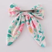 Pastel petal charm print girl sailor bow