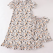 Halloween mom&me pajama gown