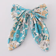 Blue aqua meadow girl sailor bow