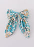 Blue aqua meadow girl sailor bow