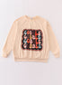 Thanksgiving gobble print women top