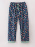 Navy nativity print dad pajamas pants
