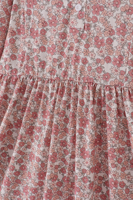 Floral print mom&me dress