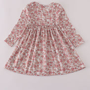 Floral print mom&me dress
