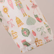 Nutcracker print tiered mom dress