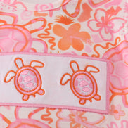 Pink Floral Ruffle Bloomer Set