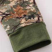 Camo leave dad&me sweatshirt