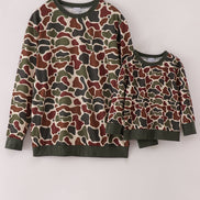 Camouflage dad&me sweatshirt