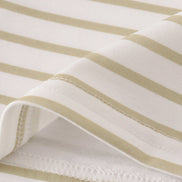 Khaki stripe top