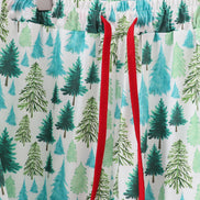 Green christmas tree print dad pajamas pants set
