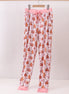 Pink gingerbread house bamboo mom pajmas pants