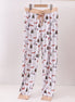 Christmas tree animal adult bamboo pajamas pants