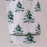 Green christmas tree bamboo mom&me pajama set