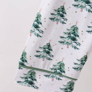 Green christmas tree bamboo mom&me pajama set