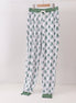 Green christmas tree bamboo mom pants