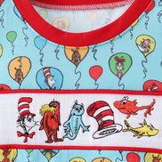 Mint Dr. Seuss smocked top