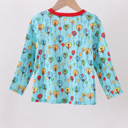 Mint Dr. Seuss smocked top