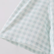 Sage gingham women dress