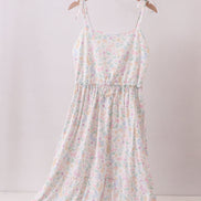 Floral print women dress