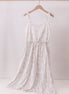 Floral print women dress