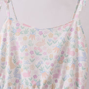 Floral print women dress