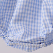Blue Gingham Lace Bubble
