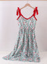 Starwberry goose print women dress