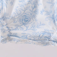 Blue Whale Embroidered Bubble
