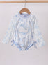 Blue Whale Applique  Rashguard