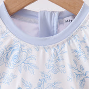 Blue Whale Applique  Rashguard
