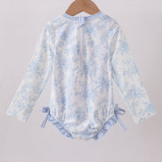 Blue Whale Applique  Rashguard