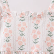 Sage floral mom&me dress