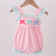 Pink Bow French Knot Bow Bubble