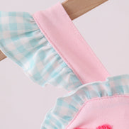Pink Bow French Knot Bow Bubble