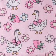 Pink Goose Smocked Bloomer Set