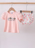Happy Place Embroidered Bloomer Set