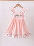 Happy Place Embroidered Dress