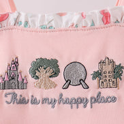 Happy Place Embroidered Dress
