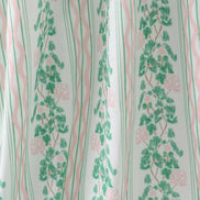 Green floral stripe dress (length 41.33in)