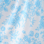 Blue rose smocked dress