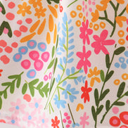 Summer floral print smocked mom&me dress