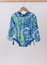 Ocean garden splash rashguard