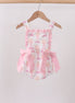 Pink bow castle ruffle bubble