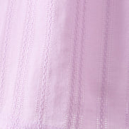 Lavender Smocked Embroidered Bow Jacquard Dress