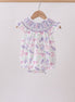 Purple Sea Turtle Smocked Bubble