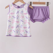 Purple Sea Turtle Bloomer Set