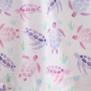 Purple Sea Turtle Smocked Set