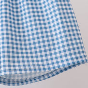 Blue Plaid Set