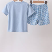 Blue Plaid Set