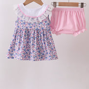 Floral Lace Bloomer Set